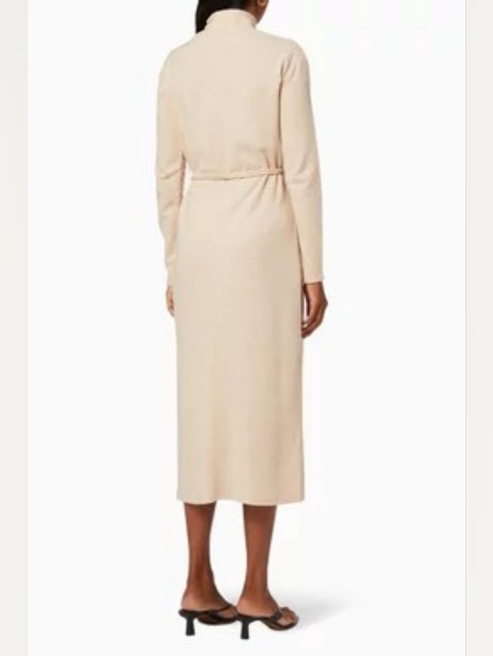 NWT VINCE | $445 Turtleneck Cashmere-Blend Midi Dress - Picture 8 of 9